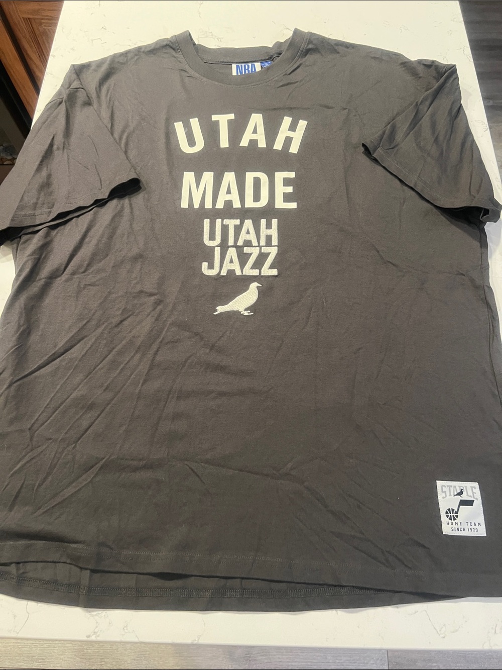 NBA Utah Jazz Black 'Utah Made' Graphic Tee
